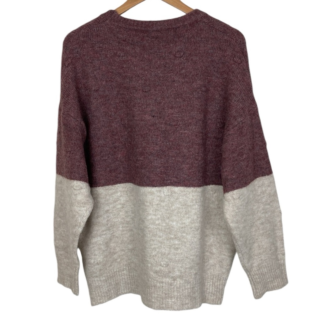 Easel Soft Cozy Color Block Crewneck Size Large - image 7